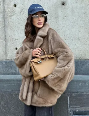 Летучая мышь пастель аукционная норка