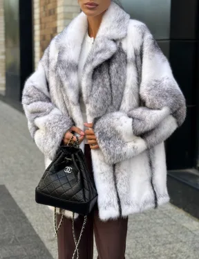 Белая норковая куртка автоледи английский воротник