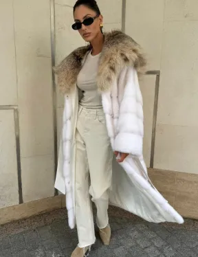 Норка кимоно с капюшоном рысь