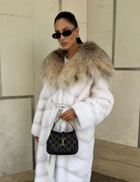 Норка кимоно с капюшоном рысь