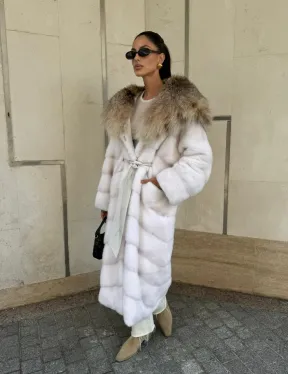 Норка кимоно с капюшоном рысь