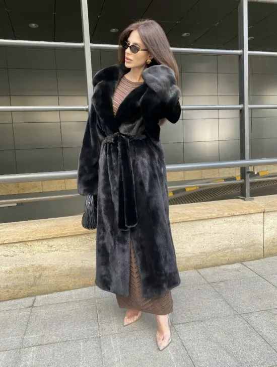 Норка BLACKGLAMA роспуск английский воротник