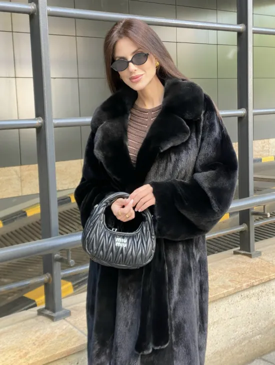 Норка BLACKGLAMA роспуск английский воротник