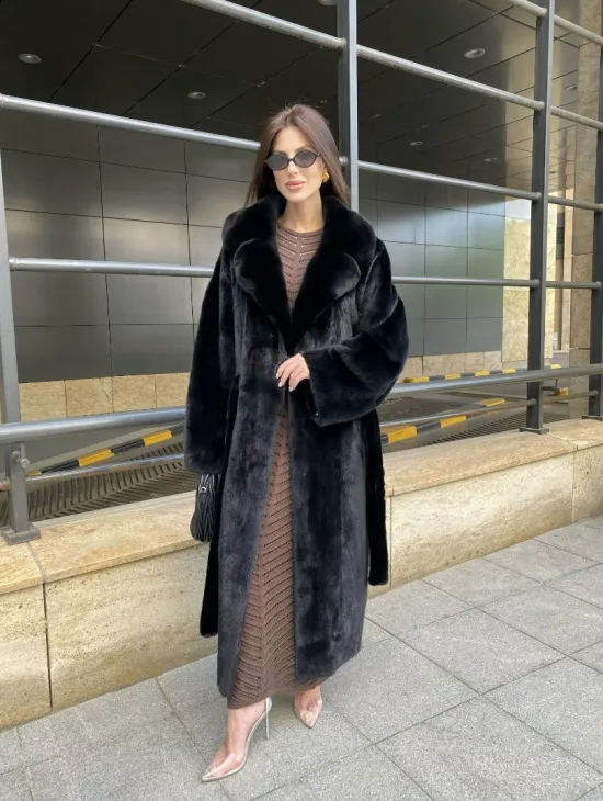 Норка BLACKGLAMA роспуск английский воротник