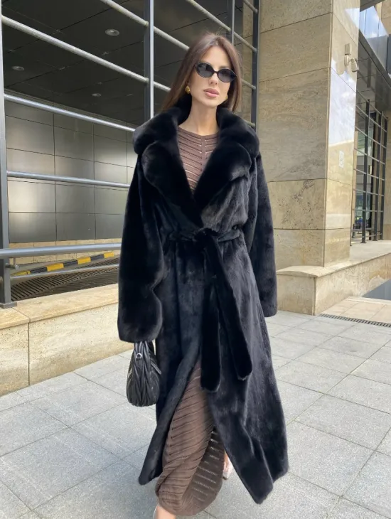 Норка BLACKGLAMA роспуск английский воротник